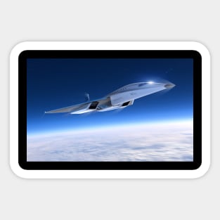 Virgin Galactic Supersonic Aircraft Sticker